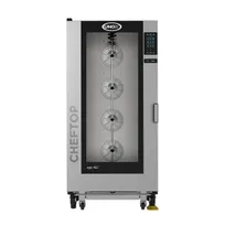 product of UNOX XAVL-2021-HPRS Full-Size 20 Pan Electric Combi Oven w/ MIND.Maps Touchscreen, Steam Generator, 208/240V
