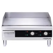 product of Prepline EGD24 10" Countertop Electric Griddle with Thermostatic Control