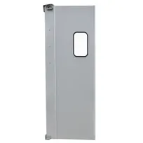 product of Prepline PTD3084 Single Panel Traffic Door, 30"W x 84"H, Anodized Aluminum, Built-In, Reversible
