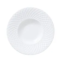 product of Steelite 85000AND0676 Rim Pasta Bowl, 11.25", Whiteware, Chesterfield, Edwards, Bone China - 6/Case