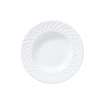 product of Steelite 85000AND0677 Rim Soup Bowl, 8.75", Whiteware, Chesterfield, Bone China - 12/Case