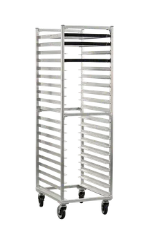 product of Doyon O8620W Aluminum Bun Pan Rack, Open Sides, Holds 20 Trays, Side Loading