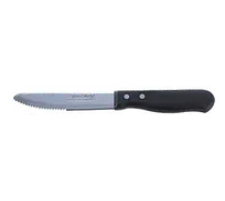 product of Adcraft GSK-62 Gaucho™ Steak Knife, 9-3/4" Length, 6" Blade, Black Polypropylene Handle - 1 Dozen