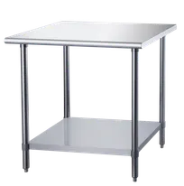 product of Dukers Appliance Co DCSTW-3024 Stainless Steel Top 24" - 27" Work Table