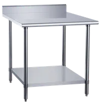 product of Dukers Appliance Co DCSTW-3024B Stainless Steel Top 24" - 27" Work Table