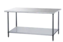 product of Dukers Appliance Co DCSTW-3036 Stainless Steel Top 36" - 38" Work Table