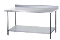 product of Dukers Appliance Co DCSTW-3048B Stainless Steel Top 40" - 48" Work Table