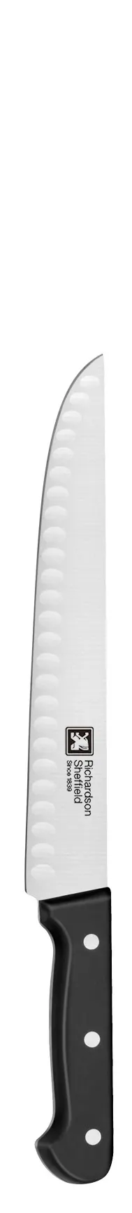 product of Amefa 025600RSPC222 Butcher Knife - 10" Steel Blade, Plastic Handle, 3 Rivets, NSF Certified