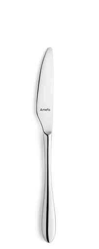 product of Amefa 112000B000335 Dessert Knife, 8-3/16" Mirror, Forged 18/10 Stainless Steel - 1 Dozen