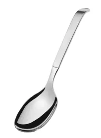 product of Amefa 131900B000250 Serving Spoon, 10-3/16" 18/10 Stainless Steel, Satin/Mirror Finish - 12/Case