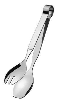 product of Amefa 131900B000258 - Serving Tongs, 7 7/8" (20 cm) 18/10 Stainless Steel, Satin/Mirror Finish