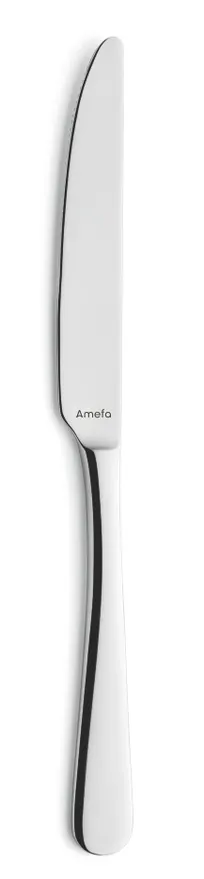 product of Amefa 141000B000305 Dinner Knife - 9-1/4" Finish, 13/0 Stainless Steel, 0.16 lb Each - 1 Dozen