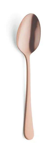 product of Amefa 1410AEB000325 Dinner Spoon - 8" Spoon, 18/0 Stainless Steel, PVD Copper, 1 Dozen