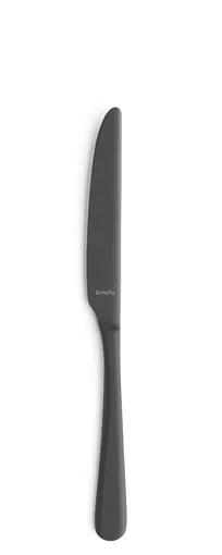 product of Amefa 1410ATB000335 Dessert Knife - 8" Finish, 18/0 Stainless Steel, Austin PVD Black - 1 Dozen