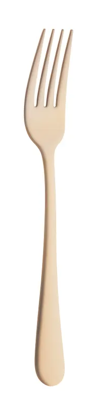 product of Amefa 1410AUB000320 Dinner Fork, 8-1/8" Satin, 18/10 Stainless Steel, Austin PVD Gold - 1 Dozen
