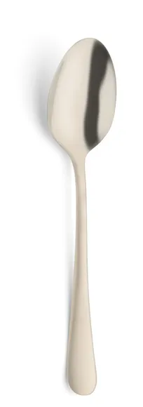 product of Amefa 1410AVB000325 Dinner Spoon - 8" Satin Finish, 18/0 Stainless Steel, PVD Champagne, 1 Dozen