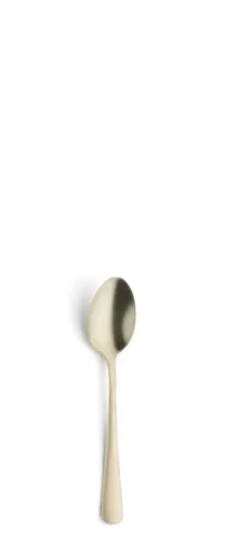 product of Amefa 1410AVB000380 Demitasse Spoon 4-11/16" Satin 18/0 Steel Austin PVD Champagne - 1 Dozen