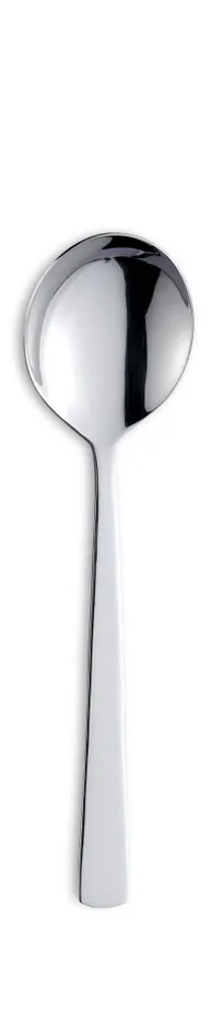 product of Amefa 193300B000350 Soup Spoon, 7-7/16" Mirror, 18/10 Stainless Steel, Bliss - 1 Dozen
