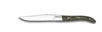 product of Amefa 2520BGB000113 Steak Knife - 8 13/16" Steel Blade, Green Pakkawood Handle - 1/Case