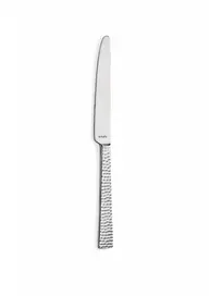 product of Amefa 331923B000305 Dinner Knife – 8‑13/16" 13/0 Blade, Hammered Handle - 1 Dozen