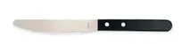 product of Amefa 700000B000607 Steak Knife, 8"5/16 Tip, 18/10 Blade, Black POM Handle, 0.15 lb - 1 Dozen