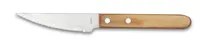 product of Amefa 7000WNB000620 Steak Knife, 8-1/4" Blade, 18/10 Stainless Steel, Pakkawood Handle - 1 Dozen