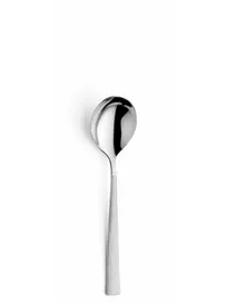 product of Amefa 801000B000350 Soup Spoon, 7" Mirror Finish, 18/10 Stainless Steel, Jewel Collection - 1 Dozen