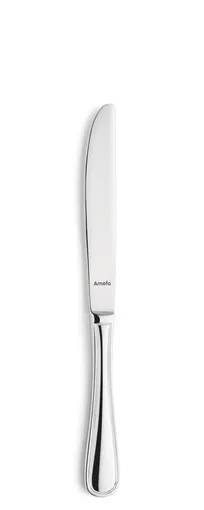 product of Amefa 843000B000635 Dessert Knife, 8-1/4" Mirror Finish, 13/0 Stainless Steel, Heavy - 1 Dozen