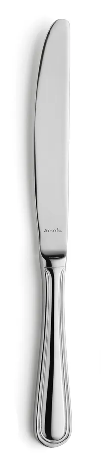 product of Amefa 843500B000305 Dinner Knife - 9-1/2" Mirror Finish, 13/0 Stainless Steel, 0.19 lb Each - 1 Dozen