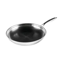 product of Black Cube BC128 Fry Pan - 11" Diameter, Stainless-Aluminum, Handle, Oven Safe to 500°F, Non-Stick