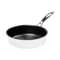 product of Black Cube BC724 Saute Pan, 9-1/2" Diameter with Lid, 3-Ply, Induction, Oven Safe to 500°F, PFOA-Free, NSF