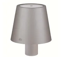 product of Cilio C190670 - Luce LED Bottle Lamp, 4.25" Dia x 5.25" H, Aluminum, 2.5 W, 13 hr Battery, USB Charge