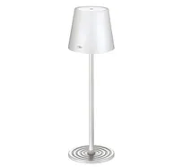 product of Cilio C190816 - LED Table Lamp, 4¼" Dia. x 13¾" H, Aluminum, 2.5W, 150 Lumen, Battery, USB Included