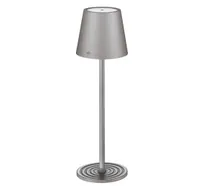 product of Cilio C190823 LED Table Lamp, 4.25" Dia x 13.75" H, 150 Lumens, 2.5 W, Battery 13 Hr, USB Charger