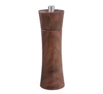 product of Zassenhaus M020861 Frankfurt Salt Mill, 2.3" Diameter x 7" Height, Walnut Wood