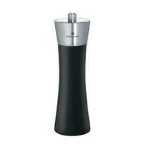 product of Zassenhaus M025064 Pepper Mill - 2" Dia x 7" H, Black Stained Beechwood & Steel, Grinder, 6-Pos Dial