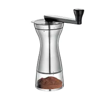product of Zassenhaus M041156 Manaos Coffee Mill, 4" x 3.75" x 8.5" Manual Grinder, 18 Settings
