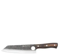 product of Zassenhaus M070965 - Hunter Chef Knife, 12" Stainless Steel Blade, Wood Handle, Sheath with Loop