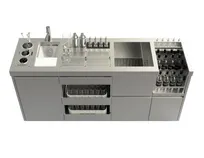 product of Krowne BB-PALOMA-S81 Sink Combo Underbar Ice Bin/Cocktail Station