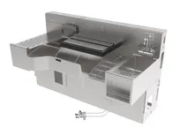 product of Perlick PCE68-C-MB Sink Combo Underbar Ice Bin/Cocktail Station