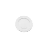 product of Turgla FLO20DU00 Round Porcelain Dinner Plate, 7.75" Diameter, White, Classic China Tableware