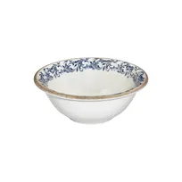 product of Turgla T-KRAZT15KS-12 Kario Round China Bowl, 6" Dia x 2" H, 12 Oz, Porcelain, Blue Vitrified