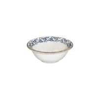 product of Turgla T-KRAZT22KS-6 Kario Round Bowl, 8.75" Dia x 3" H, 42 Oz Porcelain, Blue - 1/Each