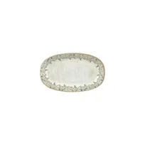 product of Turgla T-OLVZT24OV-12 Oval Platter, 9.5" x 5.75" x 1" Porcelain Green Vitrified Finish - 1/Each
