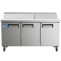 product of Evercool ESP72 Mega Top Sandwich / Salad Unit Refrigerated Counter