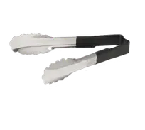 product of Vollrath 4780620 Utility Tongs, 6" Black Kool-Touch Handle, Steel, NSF Certified, Made in USA