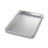 product of Chicago Metallic Bakeware 40450 - 9-1/2" x 13" Sheet Pan, 16 Ga Aluminum, Uncoated, Made in USA
