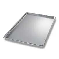 product of Chicago Metallic Bakeware 40912 - Rectangular Display Tray 17 15/16" x 25 15/16" x 1 3/32" Aluminum