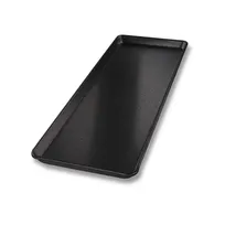 product of Chicago Metallic Bakeware 40926 - Display Tray 8-11/16" x 24-7/16" x 15/16", Black Aluminum, USA