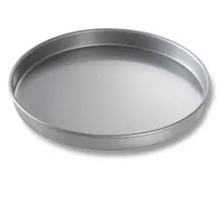 product of Chicago Metallic Bakeware 41010 Pizza Pan, 10" x 1" Deep, 43.5 oz, 26-Gauge Steel, Construction